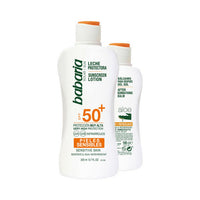 Babaria Sun Sunscreen Lotion Spf50 Plus 200ml Coffret 2 Produits