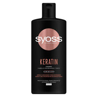 Syoss Keratin Champú Cabello Encrespado y Seco 440ml - shoplinediffusion