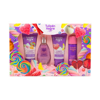 Tulipán Negro Candy Fantasy Eau De Toilette Vaporisateur 50ml Coffret 4 Produits 2019 - shoplinediffusion