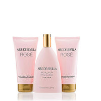 Aire De Sevilla Rose Eau De Toilette Spray 150ml Coffret 3 Produits - shoplinediffusion