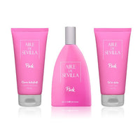 Aire de Sevilla Pink Eau De Toilette femme Vaporisateur 150ml Coffret 3 Produits