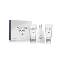 Instituto Español Poseidon Man Eau De Toilette Vaporisateur 150ml Coffret 3 Produits