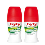 Byly Organic Extra Fresh Déodorant Roll On 2x50ml - shoplinediffusion