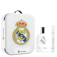 Real Madrid Eau De Toilette Vaporisateur 100ml Coffret 3 Produits - shoplinediffusion