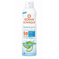 Ecran Sunnique Hydraligero Lait Brume Protecteur Spf50 Vaporisateur 250ml