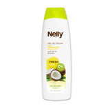 Nelly Gel Douche Fresh & Go Coco 600ml