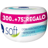 Nivea Soft Crème Corporelle Hydratante 300ml+75ml