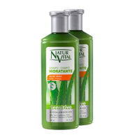 Naturvital Sensitive Shampooing Hydratant Aloe Vera 2x300ml