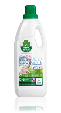 Trébol Verde Detergente Ropa Bebe Ecologico 1500ml
