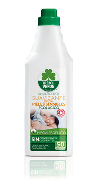 Trébol Verde Suavizante Pieles Sensibles Ecologico 1l