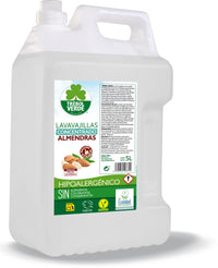 Trébol Verde Lavavajillas Almendras Ecologico 5 L - shoplinediffusion