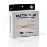 Naturbrush Bastoncillos De Algodón Y Bambú
